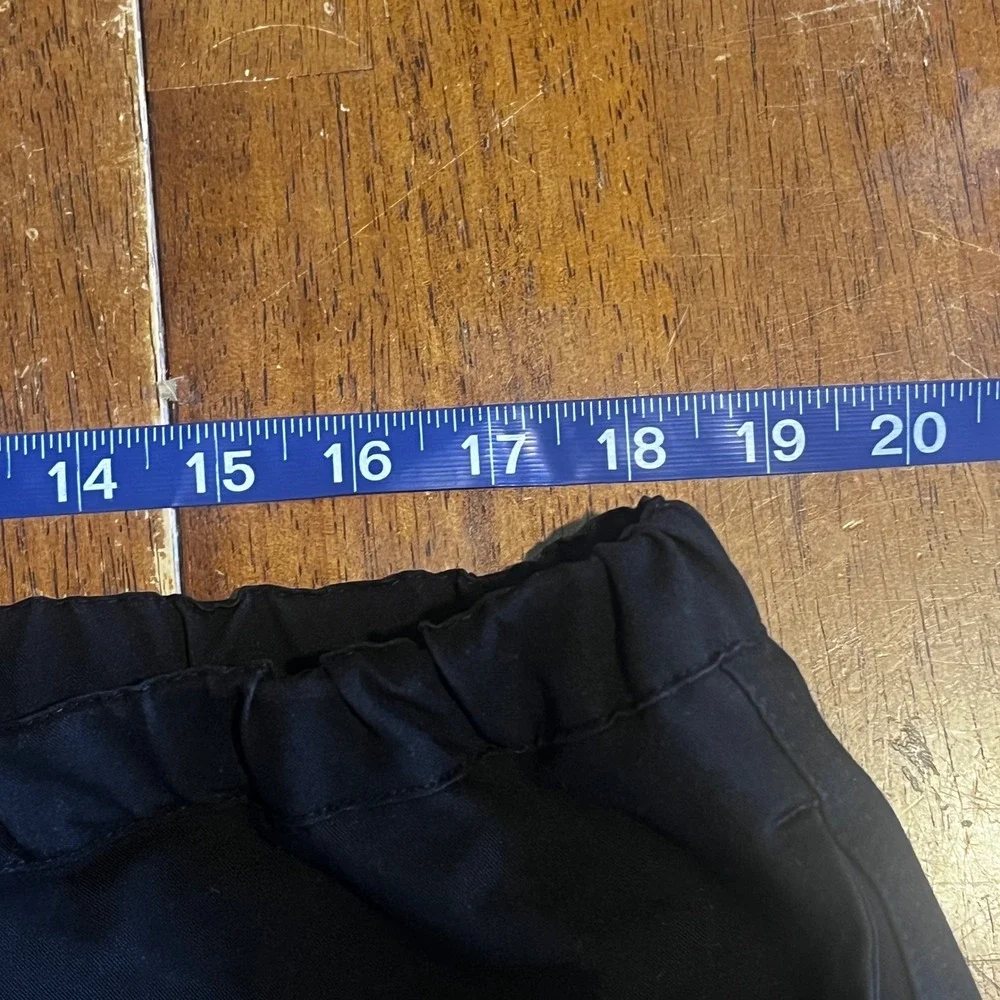 FIGS Technical Collection Black Scrub Pants XXL FM4500 Straight Leg Drawstring